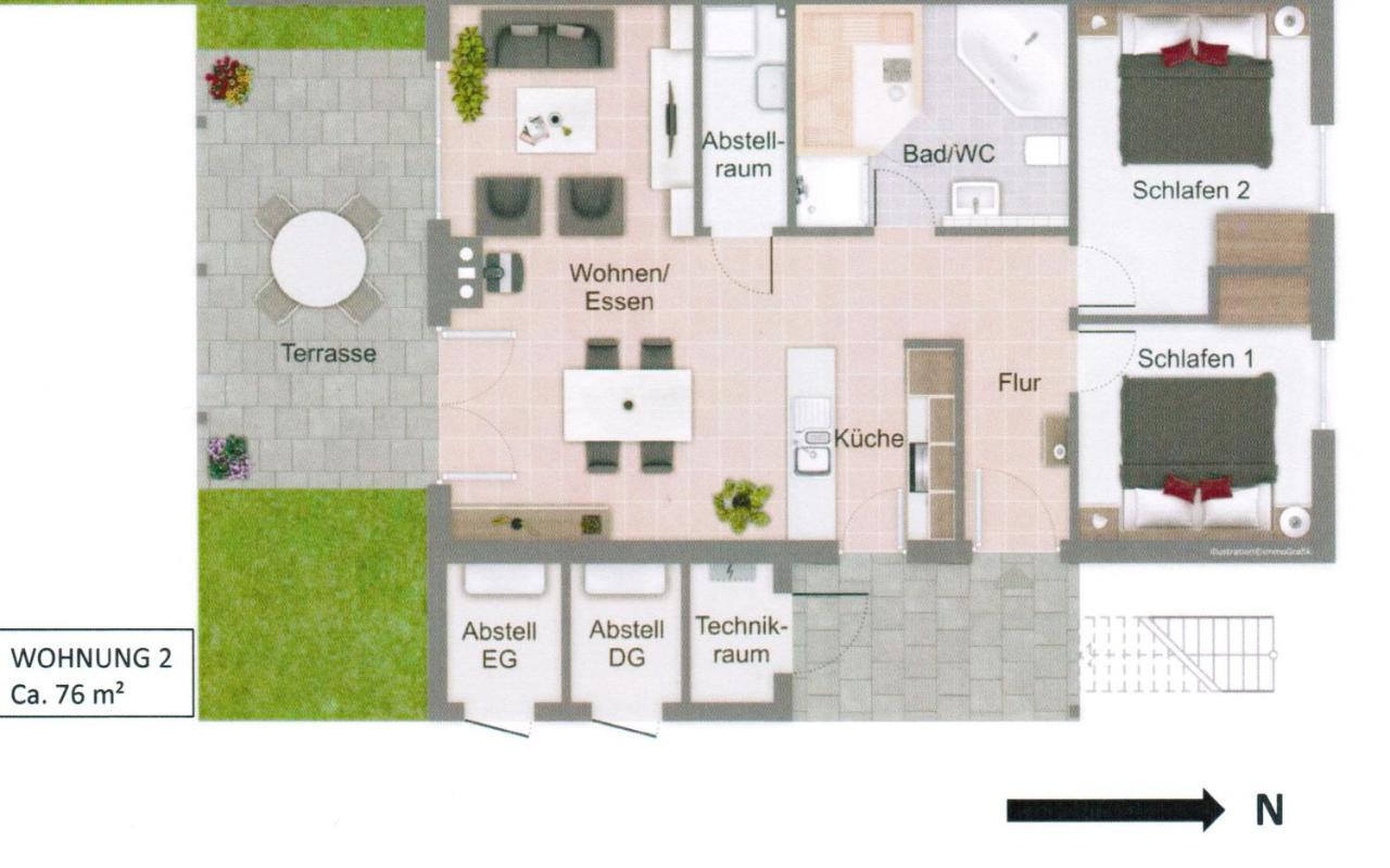 5*Ferienwohnung Seeblick 2 Wendisch Rietz Exterior photo